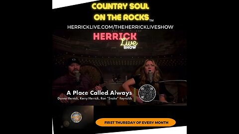 Herrick Live Show! Every First Thursday at 8PM CST!