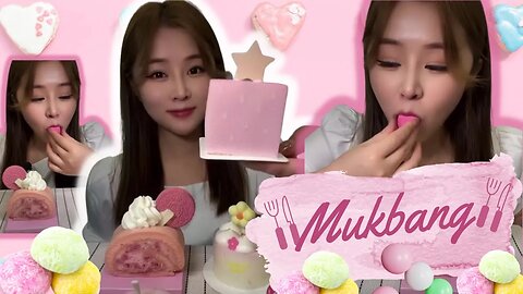 VARIOUS DESSERTS EATING MUKBANG Compilation || KUAISHOU/KWAI EATING#ASMR#MUKBANG#DESSERT