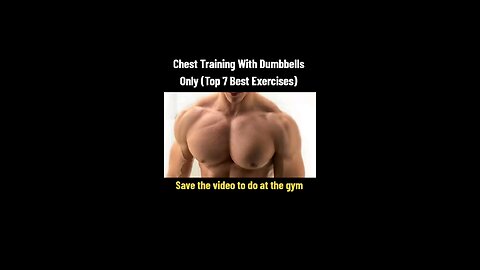 Amazing remarkable Exercise for chest