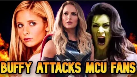 Buffy Star ATTACKS Marvel Fans for not liking FEMALE Super-Heroes!