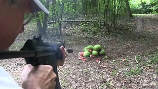 MP5 Suppressed vs Watermelons