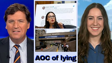 Tucker Carlson, AOC Of Lying About Child Sex Changes At Boston Children's Hospital (Libs of TikTok)