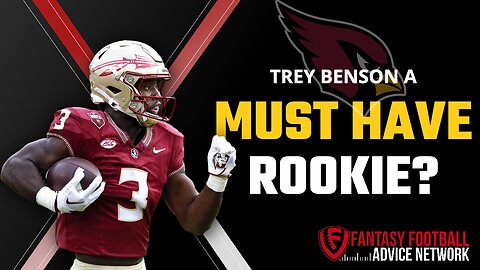 Don't MISS OUT on Trey Benson! Fantasy Football FOMO is a real Thing! 🏈
