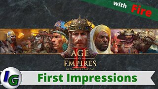 Age of Empires II: Definitive Edition First Impression Gameplay on Xbox Game Pass with Fire