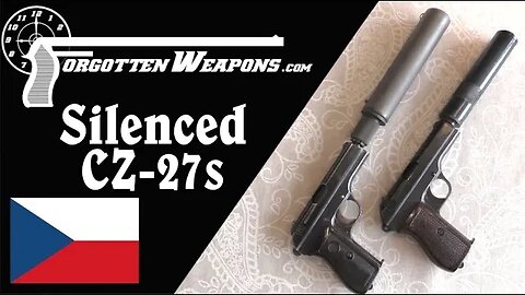 Polish and German Police Silenced CZ-27 Pistols