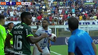 BR1G4 PALMEIRAS - GOL DE RON1 - TECNICO EXPULSO