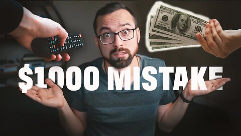 My Big $1000 Mistake: The Minimalist Lifestyle