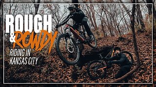 Rough & Rowdy Kansas City Mountain Bike Trails! Blue River Park and Swope Park