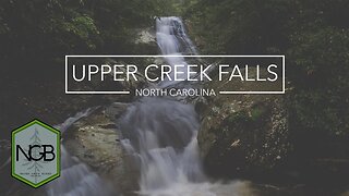 Upper Creek Falls, North Carolina -- 4K Cinematic