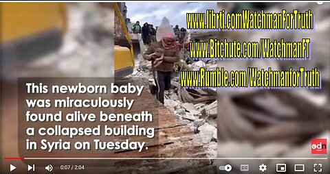 'Turkey-Syria Earthquake: Miracle Newborn Pulled ALIVE from Rubble'