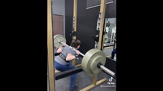 Big squat at the new gym