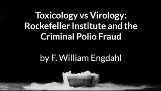 Toxicology vs Virology: Rockefeller & criminal polio fraud. Truth ⚔️ & Justice ⚖️ coming soon 🎯💥