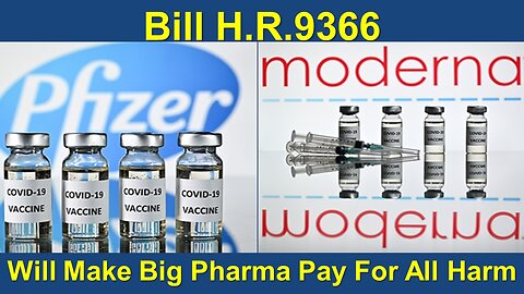 Make Big Pharma Responsible – Bill H.R.9366