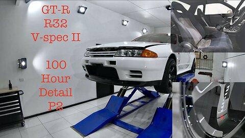 100hrs Detailing A Nissan Skyline R32 Vspec II | Part 2