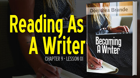 [Becoming A Writer] Reading As a Writer Lesson 0901
