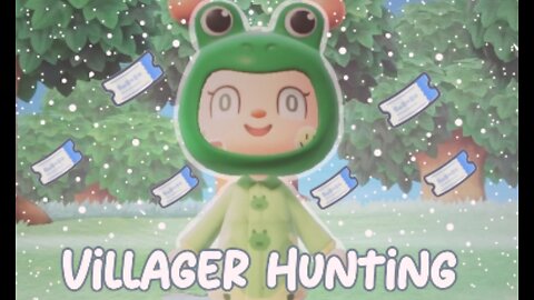 LET'S GO VILLAGER HUNTING // ANIMAL CROSSING NEW HORIZONS // ACNH