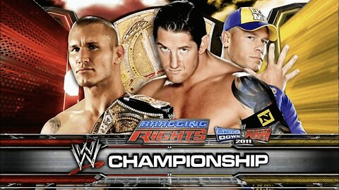 Randy Orton vs Wade Barrett - Bragging Rights 2010 (Full Match)