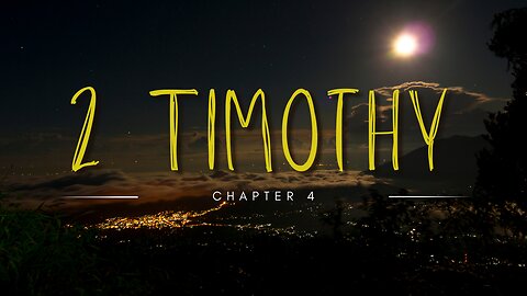 2 Timothy Chapter 4