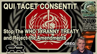 Stop The WHO TYRANNY TREATY and Reject the Amendments