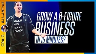 How To Grow a 6 FIGURE Business In Just 15 Minutes