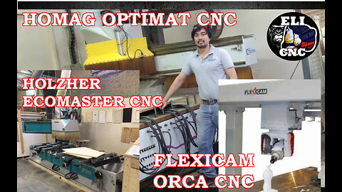 flexicam orca 5 AXIS || holzher 3 AXIS || homag 3 AXIS / I OPERATE AND MANAGE THIS 3 CNC MACHINE