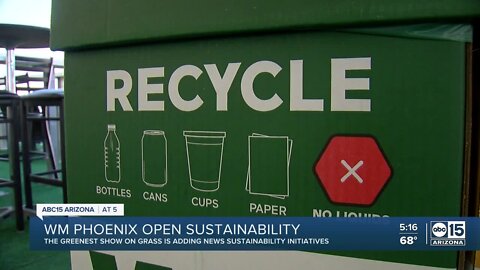 WM Phoenix Open sustainability