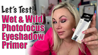 Wet 'N Wild Photofocus Eyeshadow Primer test| Code Jessica10 saves you Money at All Approved Vendors