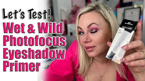 Wet 'N Wild Photofocus Eyeshadow Primer test| Code Jessica10 saves you Money at All Approved Vendors