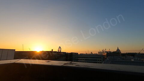 Sunset from Cannon Street
