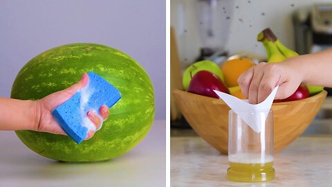 10 Fruit and Vegetable Hacks That Will Blow Your Mind!! Blossom