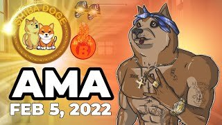 ShibaDoge Official AMA Meme Coin Shiba Inu & DogeCoin Equals ShibaDoge Token Ethereum Burn Cryptocurrency Try it Andrew Tate Elon Musk