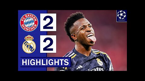 🔴⚪Bayern Munich vs Real Madrid (2-2) HIGHLIGHTS: Vinicius 2x, Kane & Sane GOALS!