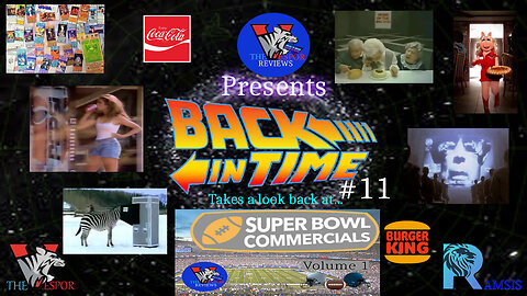 Back in Time | A Look Back at - Super Bowl Commercials - Vol 1. | TheVespor's Football Special 2023