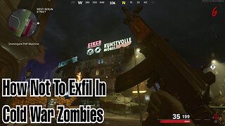 Exfil Moment GONE WRONG In COD Zombies