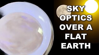 The OPTICS of the sky over a FLAT EARTH