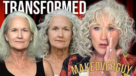 Emotional Transformation: Curly Hair MAKEOVERGUY Makeover Leaves Woman In Tears