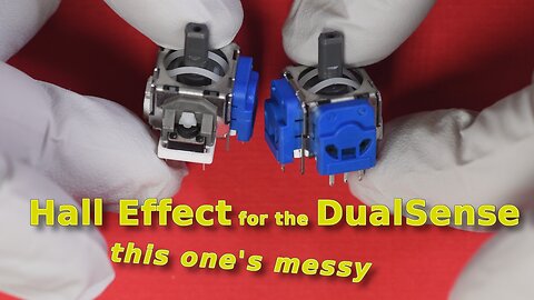 Can These Hall Effect Joysticks Work in a DualSense Controller?