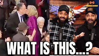 Wait, what is this? Jill Biden Kisses Kamala'a Husband In Public