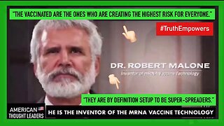 Inventor of MRNA & DNA Vaccines Dr. Robert Malone Reveals Vaxed Are Super-Spreaders