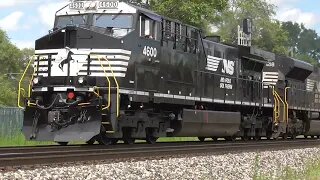 Norfolk Southern 233 Intermodal Train from Fostoria, Ohio July 25, 2022