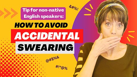 How to avoid accidental swearing