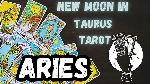 Aries ♈️- It comes naturally to you! New Moon in Taurus Tarot reading #aries #tarotary #tarot