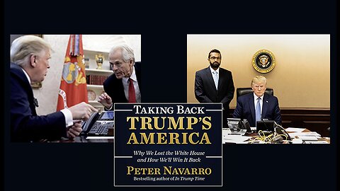 Peter Navarro & Kash Patel | Updates from President Trump’s Director of the Office of Trade and Manufacturing Policy (Peter Navarro) & Chief of Staff to the Acting United States Secretary of Defense under President Donald Trump (Kash Patel)