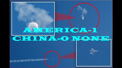 Chinese Balloon insanity as military shoots it down over the Atlantic Ocean!