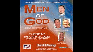 MEN OF GOD, with Guest Kelly Johnson | January 31, 2023