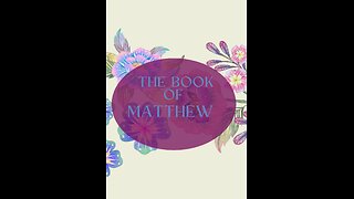 MATTHEW CHAPTER 5 YOU'RE BLESSED