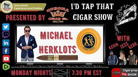 Michael Herklots of Ferio Tego Cigars, I'd Tap That Cigar Show Episode 180