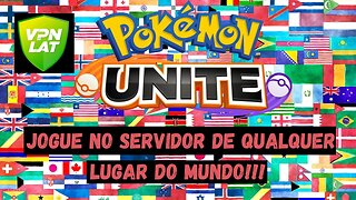 POKÉMON UNITE NO SERVIDOR DE OUTRO PAÍS