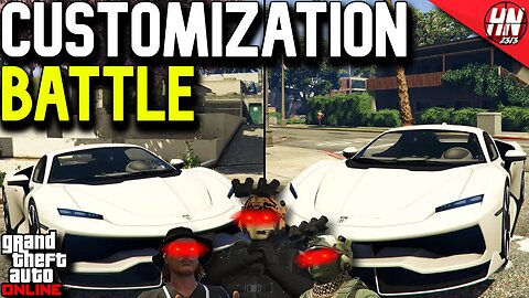 Grotti Itali RSX Customization Battle! ft. @gtanpc & @twingo2313