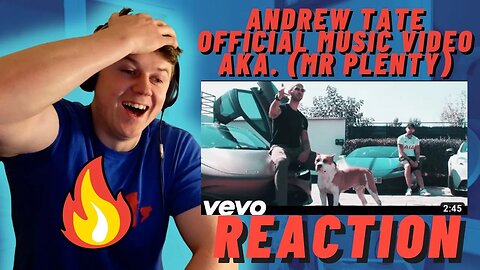 Andrew Tate Official Music Video AKA.Mr Plenty | ((IRISH REACTION!!))